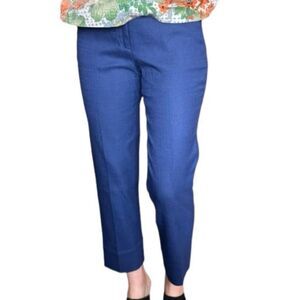 Diane Von Furstenberg Georgia Cropped Pants I Royal Blue